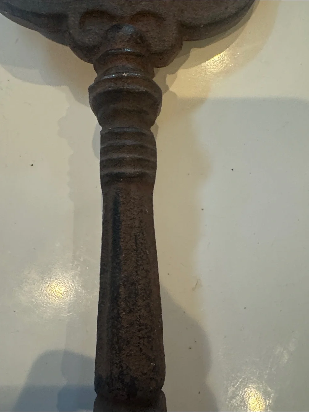 Key Wine Cellar Iron Decorative Wall Key - Rustic Brown Home Wall Decor